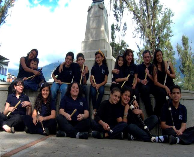 Alumnos del Programa de Educación Especial del Sistema Nacional de Orquestas Juveniles e Infantiles de Venezuela.